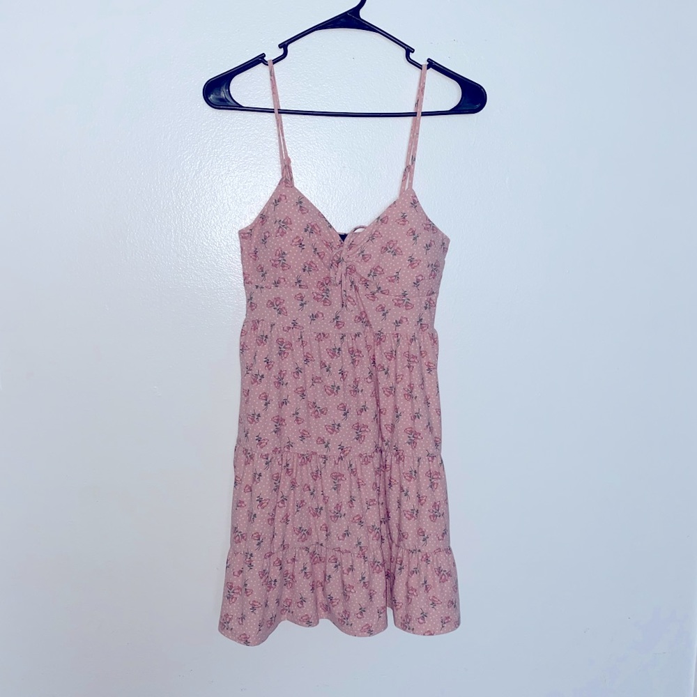 Small pink flower dress 💕